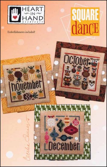 Square Dance October, November, December by Heart in Hand