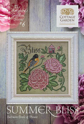 Songbird Garden Series #6 Summer Bliss by Cottage Garden Samplings
