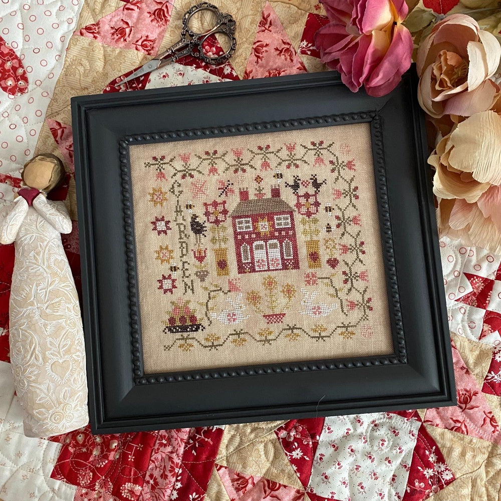 Summer Garden at Cranberry Manor by Pansy patch Quilts and Stitchery