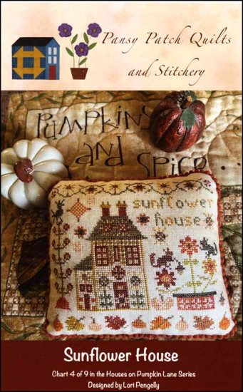 Sunflower House by Pansy Patch Quilts and Stitchery