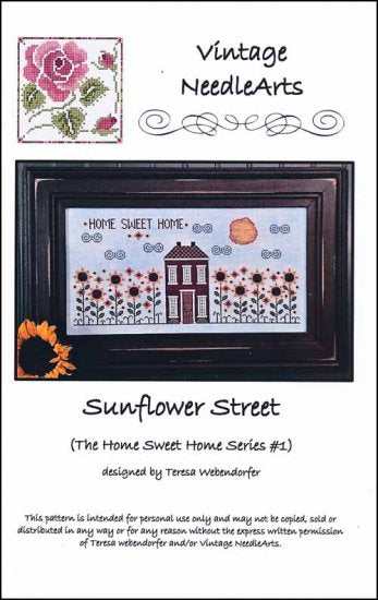 Sunflower Street by Vintage NeedleArts