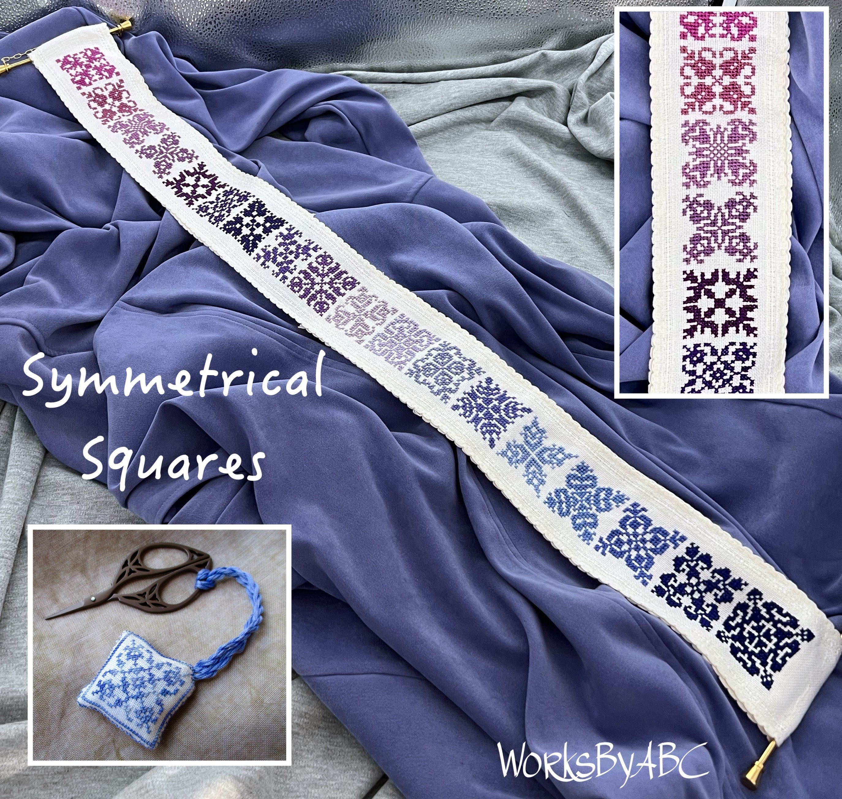 Symmetrical Squares by WorksbyABC