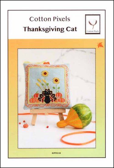 Thanksgiving Cat by Cotton Pixels