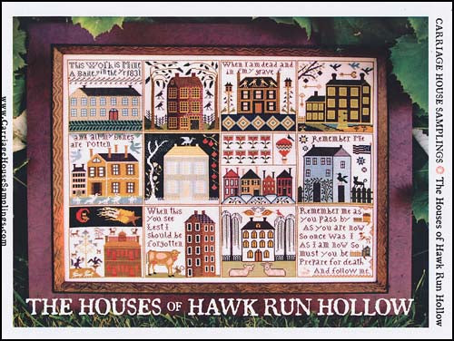 The Houses of Hawk Run Hollow by Carriage House Samplings
