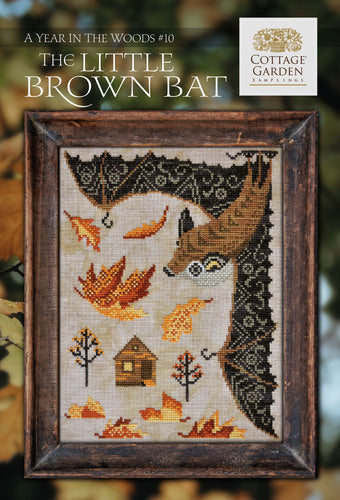 The Little Brown Bat- A Year in the Woods #10 by Cottage Garden Samplings