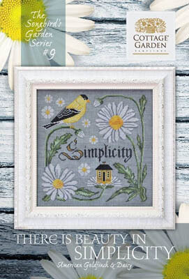 Songbird Garden Series #9 There is Beauty in Simplicity by Cottage Garden Samplings