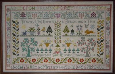 Time and Season Sampler by Moira Blackburn