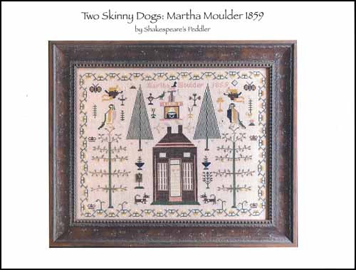 Two Skinny Dogs: Martha Moulder 1859 by Shakespeare's Peddler