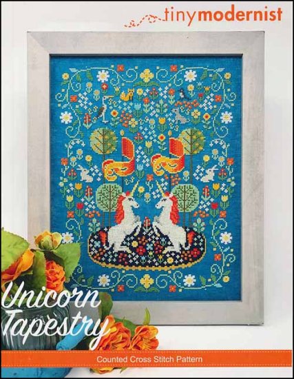 Unicorn Tapestry by tiny modernist