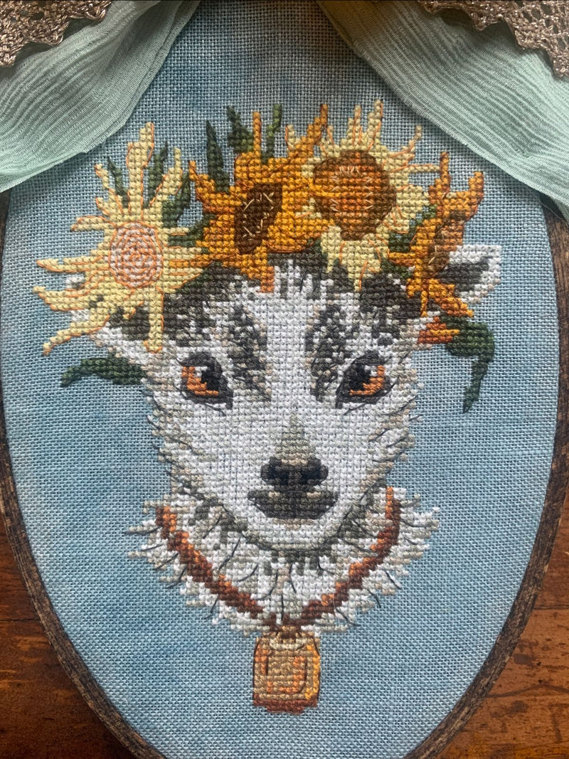 Van Goat's Sunflowers by Ingleside Imaginarium