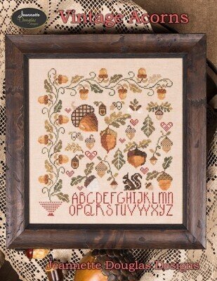 Vintage Acorns by Jeannette Douglas Designs