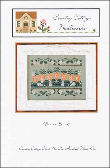 Welcome Spring by Country Cottage Needleworks – BeStitchMe