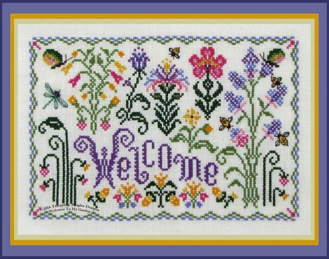 Welcome to My Flower Garden by Tempting Tangles