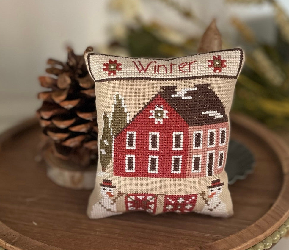 Saltbox House- Winter by Mani di Donna
