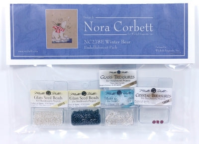 Winter Bear Holiday in the Forest Embellishment Pack