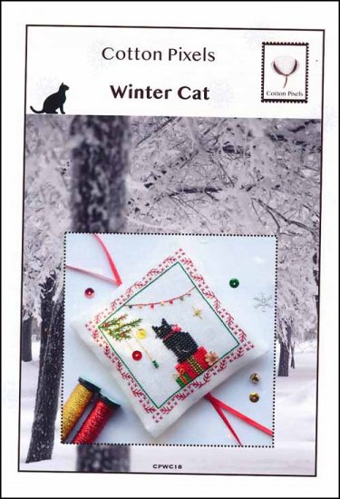 Winter Cat by Cotton Pixels
