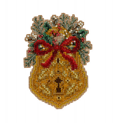 Winter Lock Beaded Cross Stitch Kit by Mill Hill