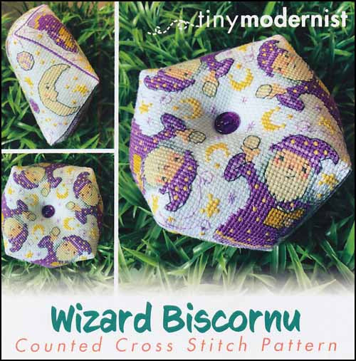 Wizard Biscornu by tiny modernist