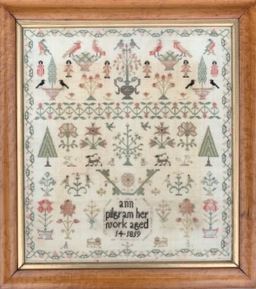 Ann Pilgram 1819 by Rebel Stitcher Designs