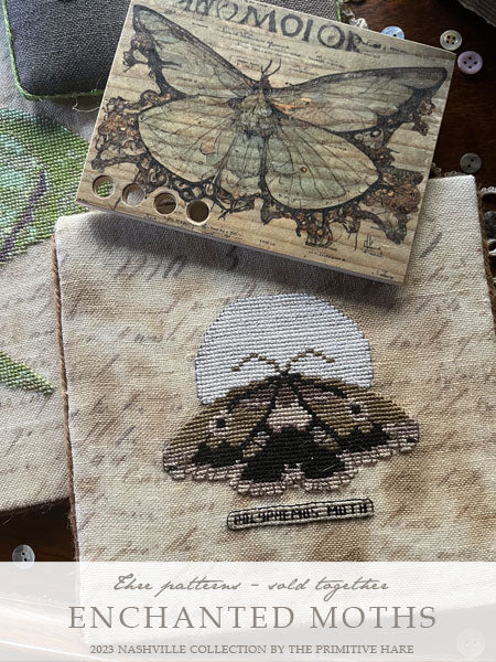 Enchanted Moths Surprise Pattern by the Primitive Hare