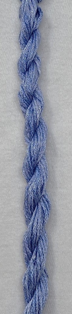 Periwinkle Hand Dyed Silk