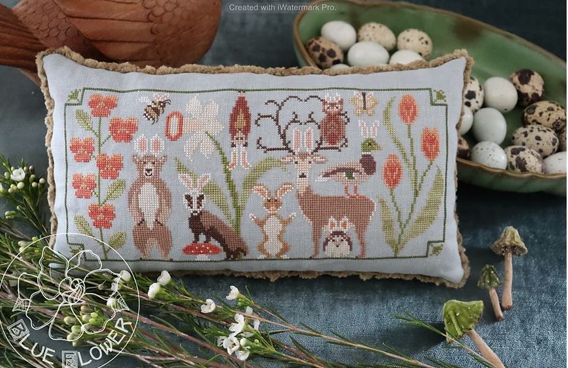 Rabbit Parade by The Blue Flower