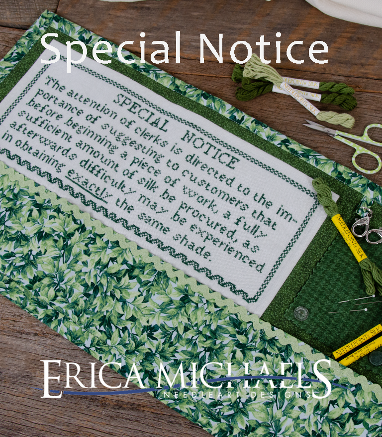 Special Notice by Erica Michaels
