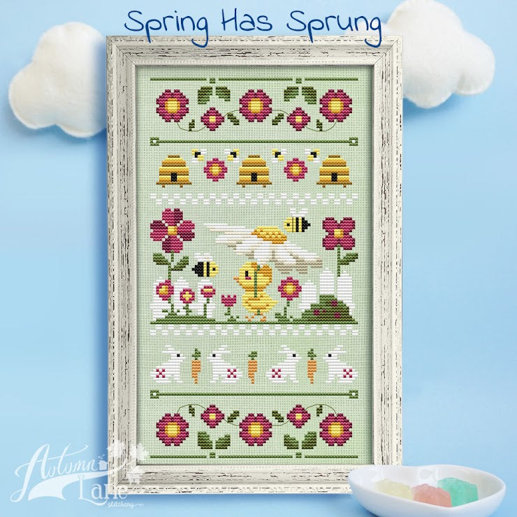 Spring has Sprung by Autumn Lane Stitchery