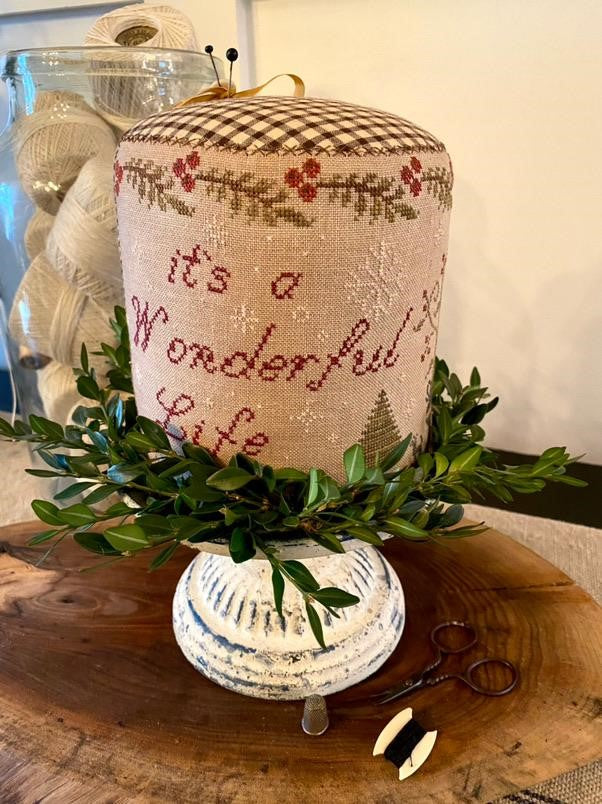 Wonderful Life Pinkeep Drum by Stacy Nash Designs